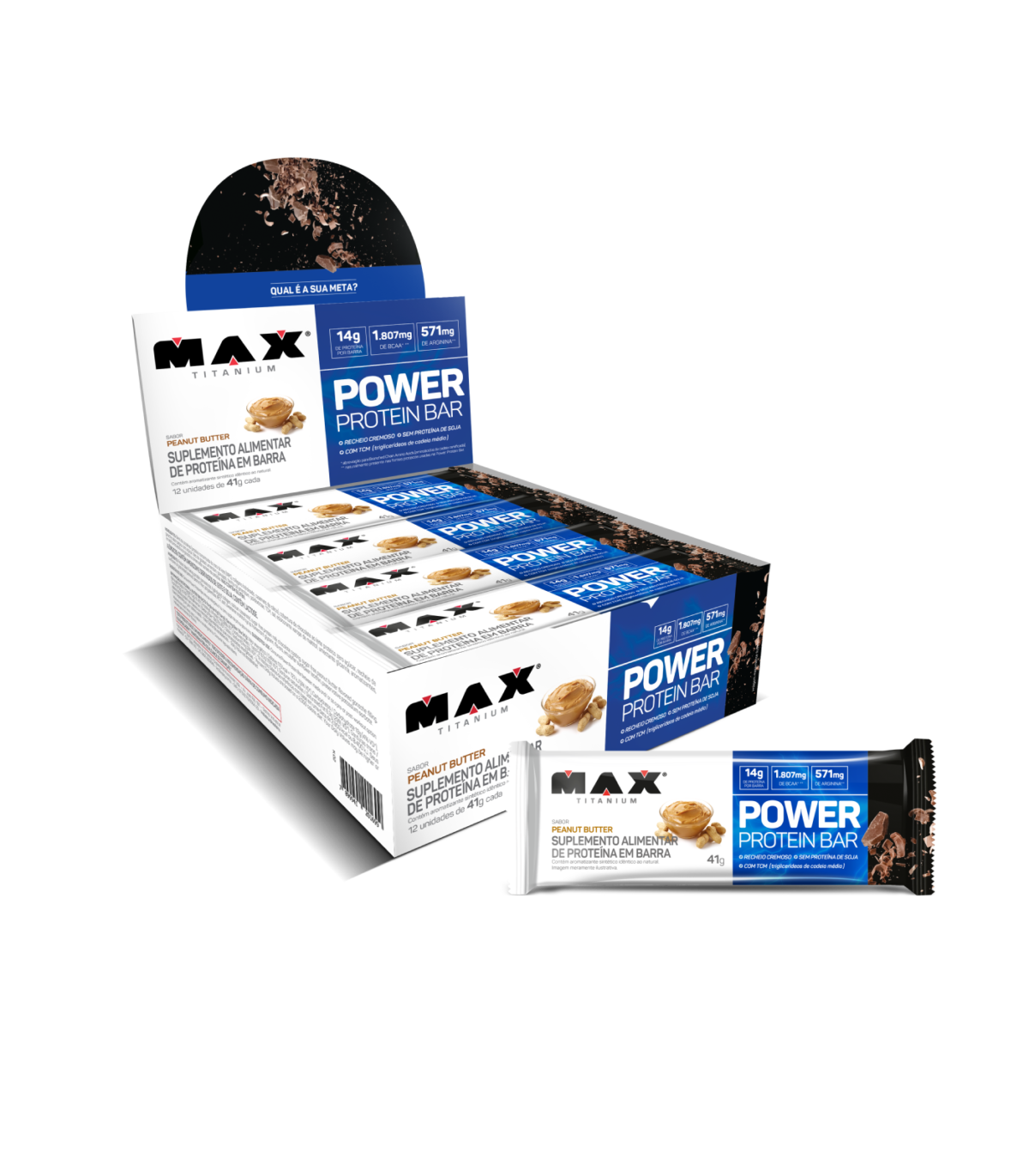 Power Protein Bar Peanut Butter 41g