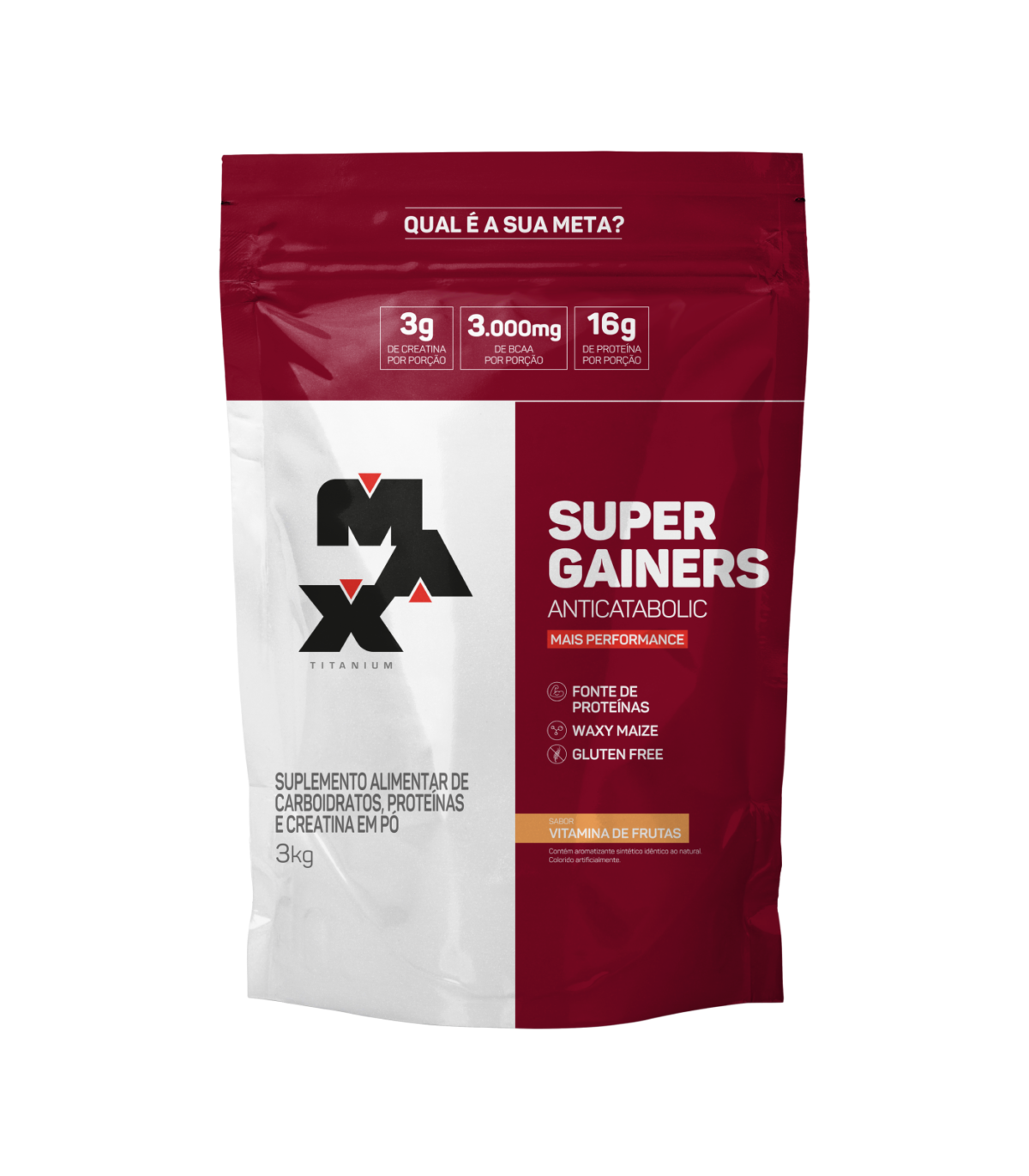 Super Gainers 3kg Vitamina de Frutas