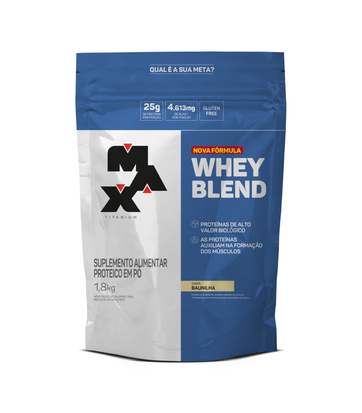 Whey Blend Refill 1.8kg Baunilha