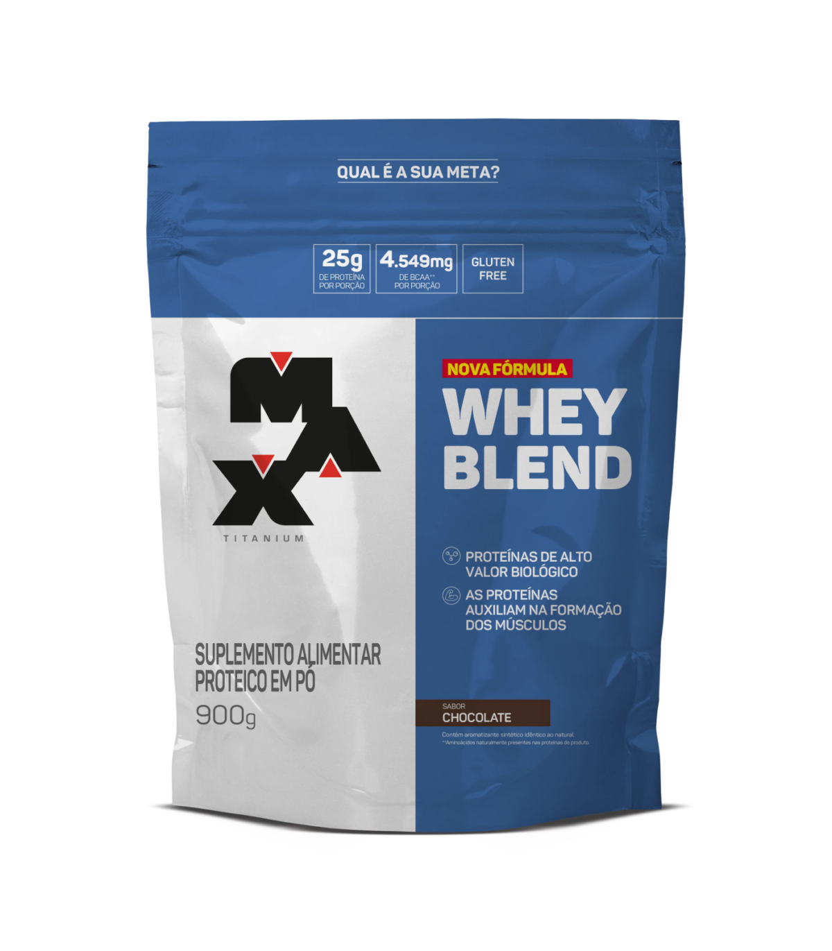 Whey Blend Refill 900g Morango 1